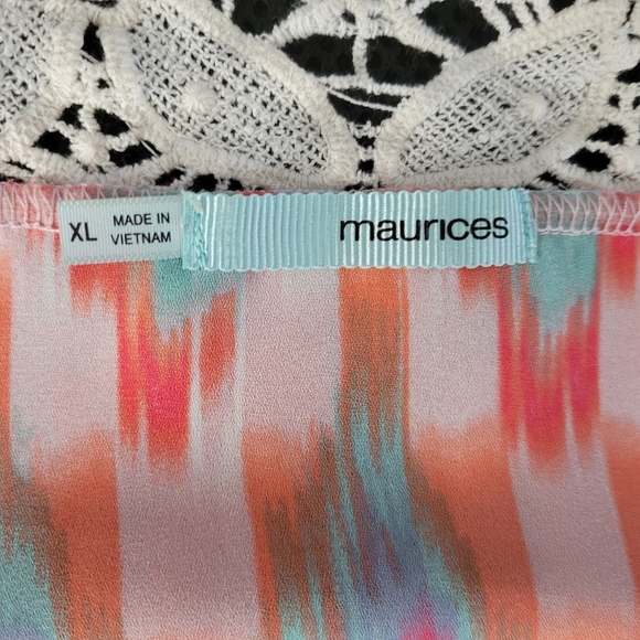 Maurices Layered Crochet Tank - Picture 3 of 5